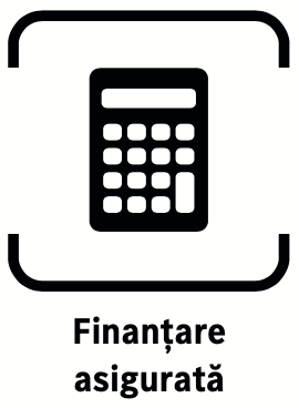Finanțare asigurată